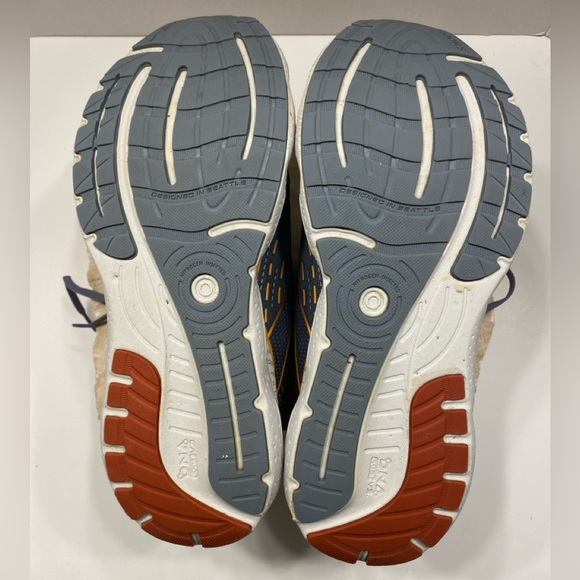 Men’s Sz 10.5 Brooks Glycerin GTS 20 Grey Running Shoes - Picture 11 of 13